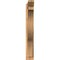 Ekena Millwork Funston Slat Smooth Outlooker, Western Red Cedar, 5 1/2"W x 28"D x 40"H OUT06X28X40FST06SWR - alternate 2